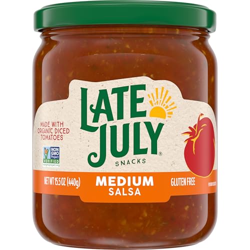 Late July Snacks Medium Salsa, 450 ml Glas Late July Snacks Medium Salsa, 450 ml Glas von Late July
