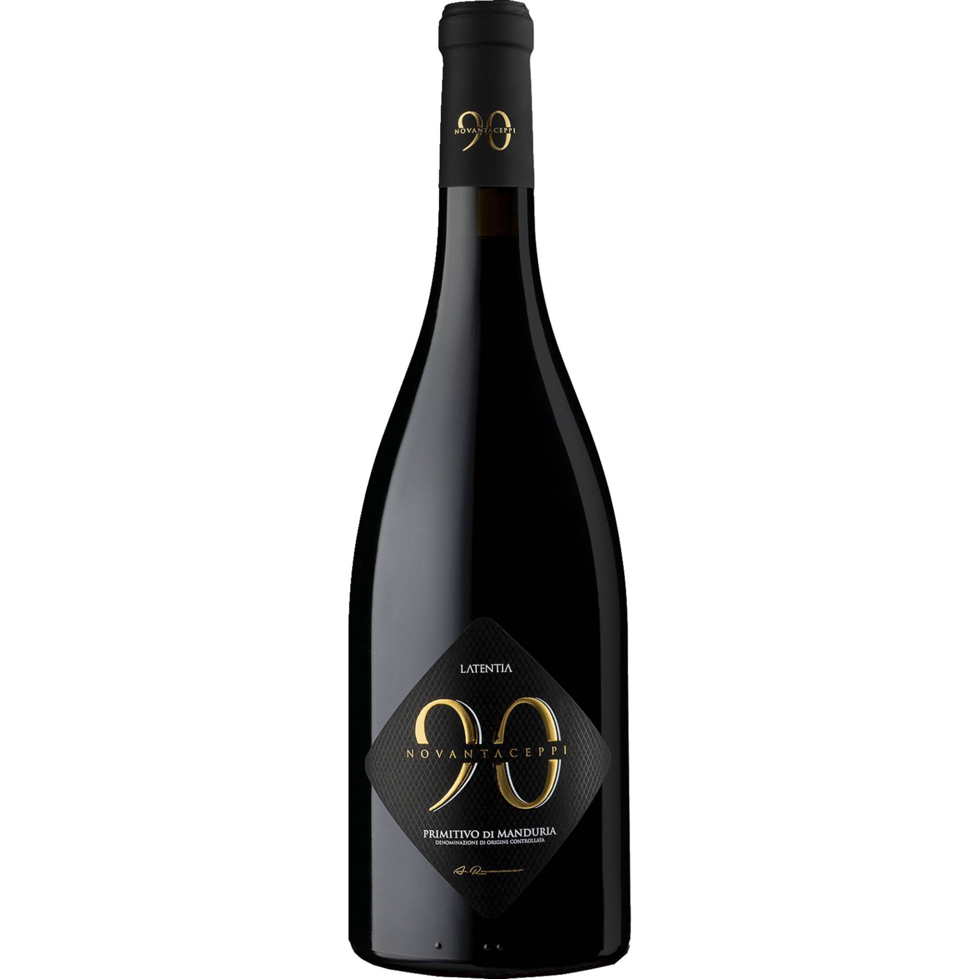 Novantaceppi Primitivo Di Manduria, Primitivo di Manduria DOC, Apulien, 2022, Rotwein Novantaceppi Primitivo Di Manduria, Primitivo di Manduria DOC, Apulien, 2022, Rotwein von Latentia Winery SPA, 74014 Laterza - Italia