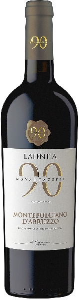 Latentia Winery SPA Novantaceppi Montepulciano D Abruzzo Jg. 2021 Cuvee aus 85 Proz. Montepulciano, 15 Proz. Andere von Latentia Winery SPA