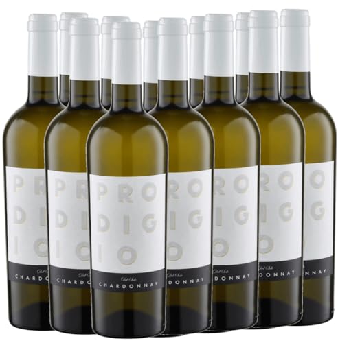 Prodigio del Sole Chardonnay Latentia Weißwein 12 x 0,75l VINELLO - 12 x Weinpaket inkl. kostenlosem VINELLO.weinausgießer von Latentia Winery