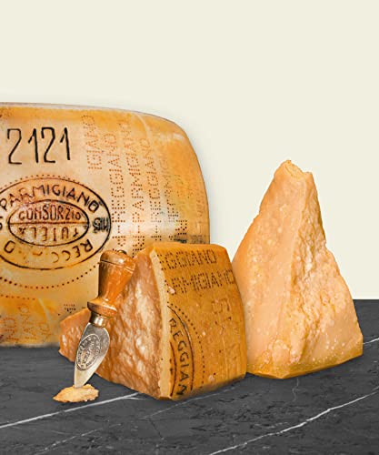 Neuigkeit - Parmigiano Reggiano DOP Extra 60 Monate mind. 950g Parmesankäse mit Frischhalte-Verpackung Neuigkeit - Parmigiano Reggiano DOP Extra 60 Monate mind. 950g Parmesankäse mit Frischhalte-Verpackung von Latteria Soc. S. Stefano