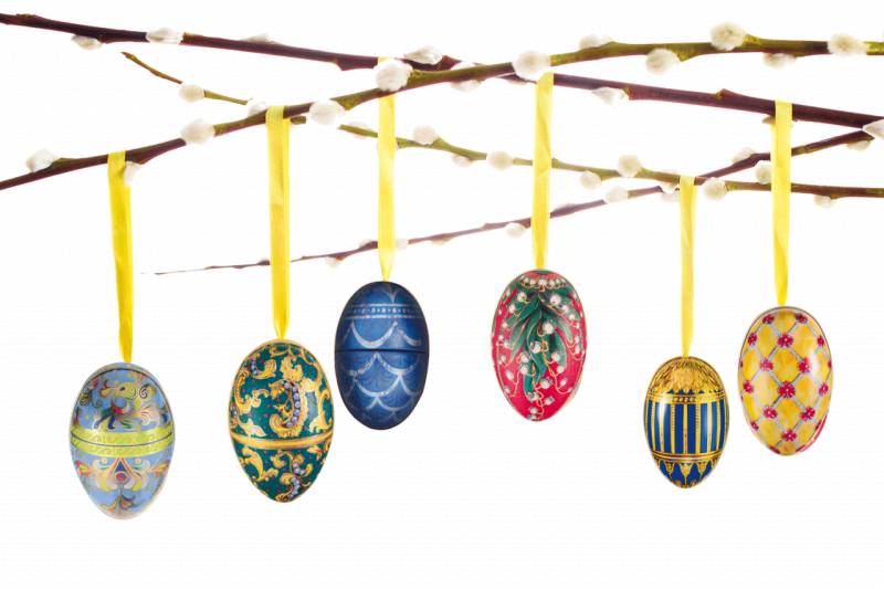 Lauenstein Confiserie Kunstvolle Fabergé-Eier von Lauenstein Confiserie