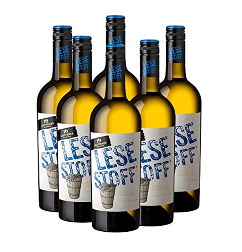 LAUFFENER WEINGÄRTNER - 2023 LESESTOFF® Cuvée Weißgekeltert | Ein außergewöhnlicher, weiß gekelterter Wein mit fruchtigem Geschmack und vollmundiger Textur. | Inhalt: 6 x 0,75 l und 12,5% vol. von Lauffener Weingärtner