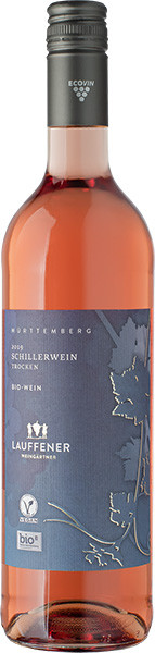 Lauffener Weingärtner Schillerwein Bio/Vegan Roséwein trocken 0,75 l von Lauffener Weingärtner