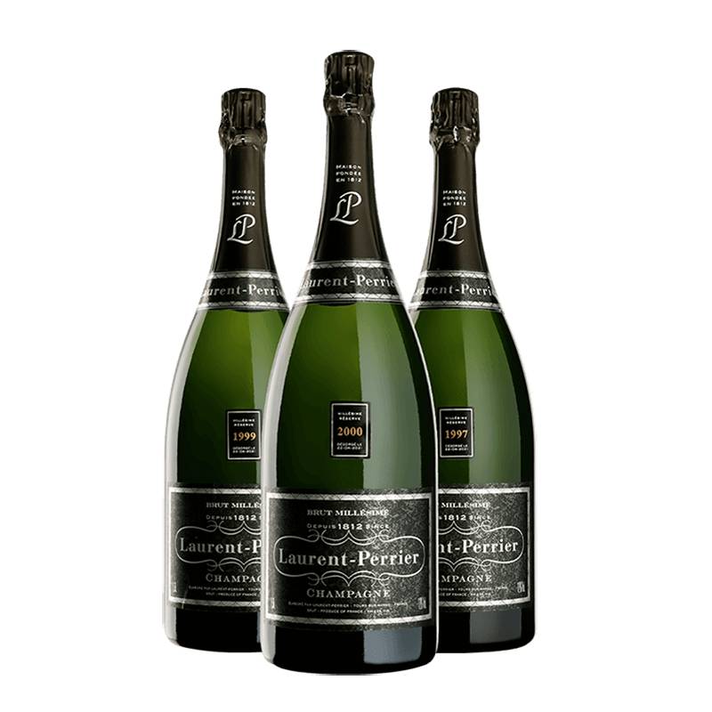 Laurent-Perrier : Millésimes Réserves Caisse 1997-1999-2000 von Laurent-Perrier