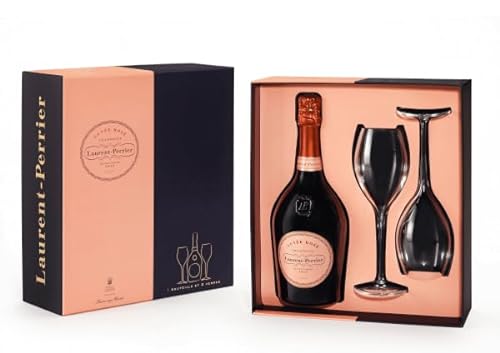 Laurent-Perrier Rose Champagne / 2 Glass Gift Pack / 75cl von Laurent Perrier