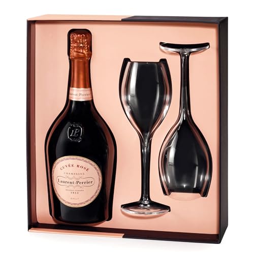 Laurent-Perrier Rose Champagne / 2 Glass Gift Pack / 75cl von Laurent Perrier