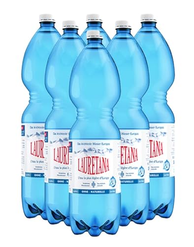 Lauretana - STILL in der 1,5 l PET Flasche, 6 Stück (inkl.Pfand) (1,50 l (6er Pack)) von Lauretana