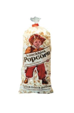 Popcorntüte Lausbub transparent Zucker 55 g Polybeutel 1,4 Liter 15 x 32 cm (100) von KDJMDL