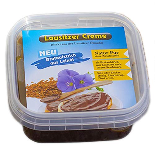 Lausitzer Creme - Leinöl-Brotaufstrich ohne Zusatzstoffe, vegan, 200g Lausitzer Creme - Leinöl-Brotaufstrich ohne Zusatzstoffe, vegan, 200g von Lausitzer Ölmühle