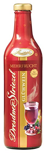 Dresdner Striezel Glühwein, Mehrfrucht- Glühwein mit der Abbildung des berühmten Striezelmarktes 6 x 0,75 l von Lausitzer