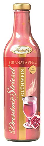 Dresdner Striezel Glühwein Granatapfel - Rosewein in der metallisierten Vollsleeve Flasche mit dem Motiv des Schloss Moritzburg aus Sachsen 6 x 0,75 l Dresdner Striezel Glühwein Granatapfel - Rosewein in der metallisierten Vollsleeve Flasche mit dem Motiv des Schloss Moritzburg aus Sachsen 6 x 0,75 l von Lausitzer
