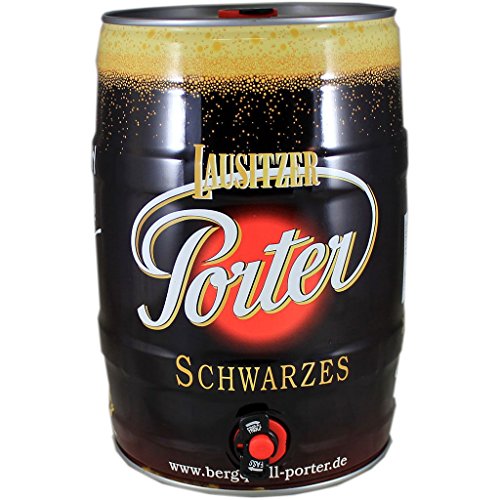 Lausitzer Porter Schwarzes 5l Fass/Dose von Lausitzer
