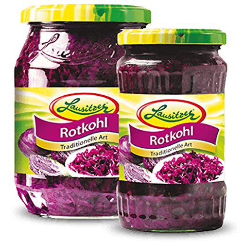 Lausitzer Rotkohl tafelfertig 2 x 720 ml Glas Lausitzer Rotkohl tafelfertig 2 x 720 ml Glas von Lausitzer