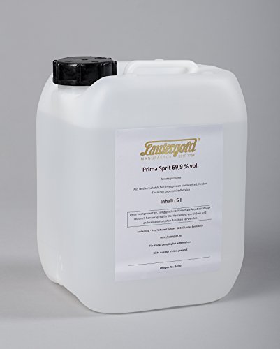 Lauterer Prima Sprit 5l 69,9% vol. Ansatzspirituose Alkohol Lauterer Prima Sprit 5l 69,9% vol. Ansatzspirituose Alkohol von Lautergold