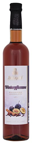 Lauterer Winterpflaume Likör 22% vol. 0,5l Pflaumenlikör mit Zimt Gewürzlikör Winterlikör von Lautergold