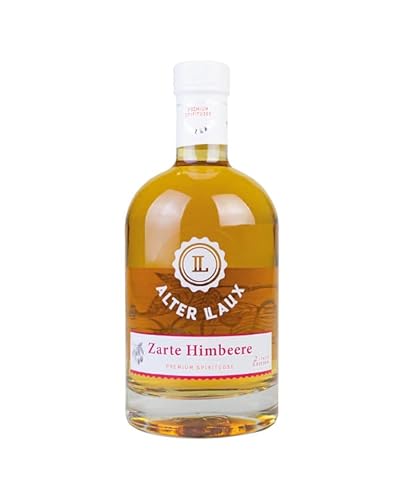 LAUX Alter Laux Zarte Himbeere | Premium Spirituose mit Feinstem Himbeergeist | Aus Hochwertigen Zutaten | Geschenke für Frauen & Männer | (40% Vol.) (500 ml) von Laux