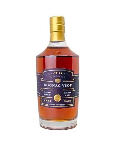 LAUX Cognac VSOP | Vollmundiger Premium Weinbrand aus Frankreich | Traditionelle Rezeptur | Geschenkidee zum Vatertag | (40% Vol.) (200 ml) von Laux