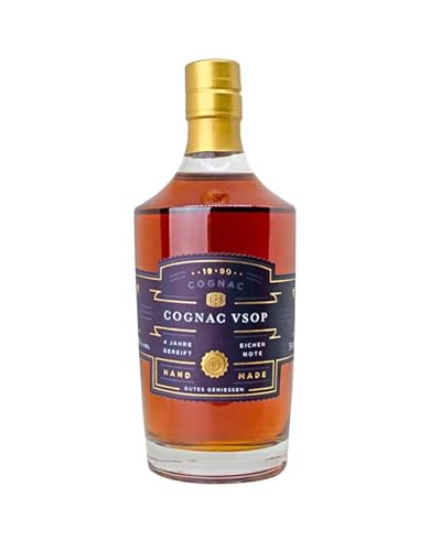 LAUX Cognac VSOP | Vollmundiger Premium Weinbrand aus Frankreich | Traditionelle Rezeptur | Geschenkidee zum Vatertag | (40% Vol.) (200 ml) von Laux