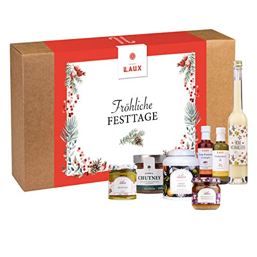 LAUX Feinkost Fröhliche Festtage Geschenkset in toller Geschenkbox LAUX Feinkost Fröhliche Festtage Geschenkset in toller Geschenkbox von Laux