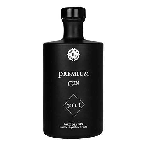 LAUX Premium Gin 45% Vol, Dry Gin mit erfrischender Zitrusnote, 500ml von Laux