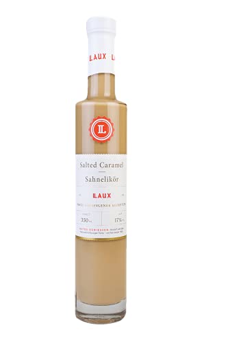 LAUX Salted Caramel Sahnelikör 17% Vol, mit fein salziger Karamell Note, 350ml von Laux