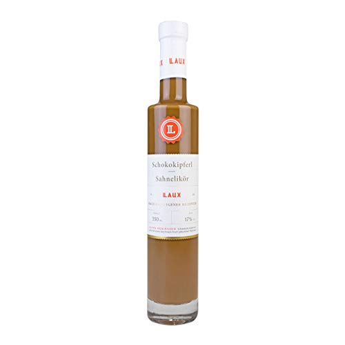 LAUX Schokokipferl Sahnelikör - Plätzchen & Schokoladen Premium Likör - Lieblich, Süße Noten & Mildes Aroma - Hochwertige Zutaten - 17% Vol. & 0,35 L LAUX Schokokipferl Sahnelikör - Plätzchen & Schokoladen Premium Likör - Lieblich, Süße Noten & Mildes Aroma - Hochwertige Zutaten - 17% Vol. & 0,35 L von Laux