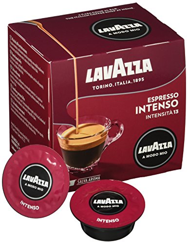 Lavazza A Modo Mio Espresso Intenso, Kaffee, Kaffeekapseln, Röstkaffee, 80 Kapseln von Lavazza