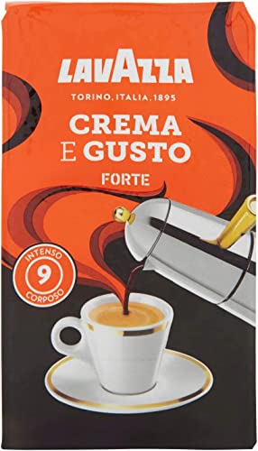 10x LAVAZZA Crema e gusto Forte caffè Kaffee 250 g gemahlen 100% italien coffee von Lavazza