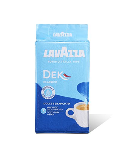 10x LAVAZZA DEK Entkoffeiniert Kaffee 250g gemahlen Italienisch espresso coffee von Lavazza