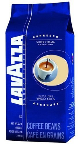 3 x Lavazza Kaffee Espresso Super Crema, ganze Bohnen, 1000g von Lavazza