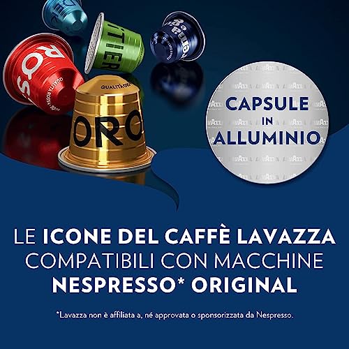 320 Kaffeekapseln Aluminium Lavazza Creme und Geschmack Klassisch kompatibel Nespresso von Lavazza