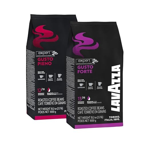 Bis Kaffeebohnen Lavazza Gusto Voller und starker Geschmack 1 kg x 2 von Lavazza