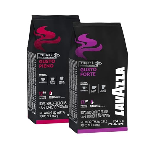 Bis Kaffeebohnen Lavazza Gusto Voller und starker Geschmack 1 kg x 2 von Lavazza