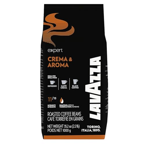 LAVAZZA Espresso, EXPERT CREMA CLASSICA, koffeinhaltig, ganze Bohne, Packung (1 kg), Sie erhalten 1 Packung á 1 kg von Lavazza