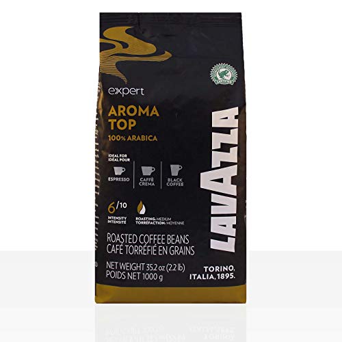 LAVAZZA Espresso Vending - AROMA TOP ( 6 x 1000 g ) ganze Bohne von Lavazza
