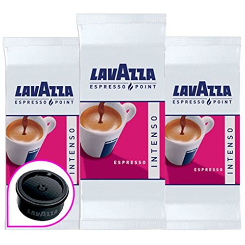 LAVAZZA Italian Coffee Original LAVAZZA INTENSO ARABICA Espresso Kaffeekapsel kompatible Alternative 16 Kapseln kompatibel alternative Ersatz Kapseln Kaffeekapsel aus Italien für Kaffee Espresso Cappuccino Milchkaffee Café Crème, Latte Macchiato von Lavazza