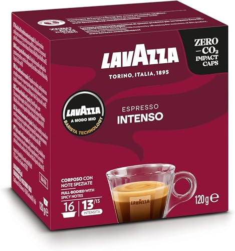 Lavazza A Modo Mio Espresso Intenso, 3er Pack, 3 x 16 Kapseln (48 Kapseln) von Lavazza