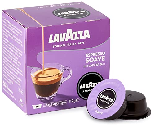 Lavazza A Modo Mio Espresso Soave, 1 x 16 Kapseln (1 x 112 g) von Lavazza