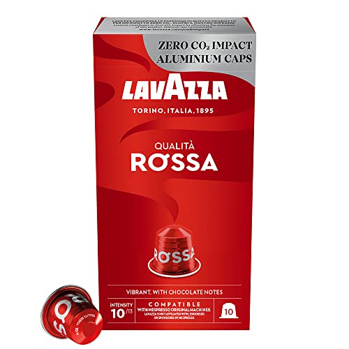 Lavazza Capsule Qualità Rossa 10 Kaffeekapseln mit Noten von Schokolade 57g von Lavazza