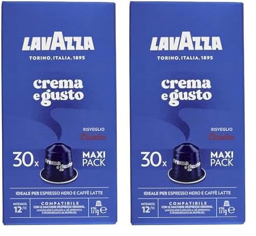 Lavazza Crema e Gusto 1x 30 Kapseln (Packung mit 2) von Lavazza