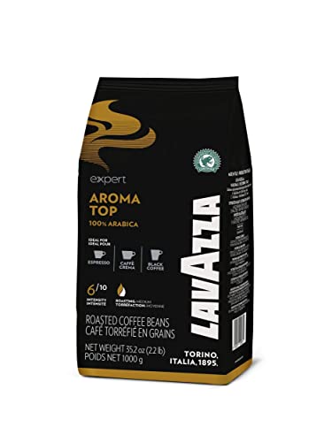 Lavazza Erstklassige Vollkornkaffeemischung, gerösteter mittlerer Espresso Top of Aroma 2,2 lb von Lavazza
