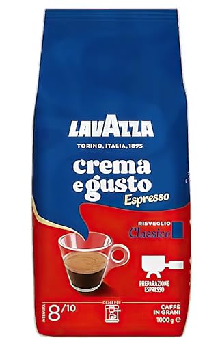 Lavazza Espresso Crema e Gusto Bohnen, 1er Pack (1 x 1 kg) von Lavazza