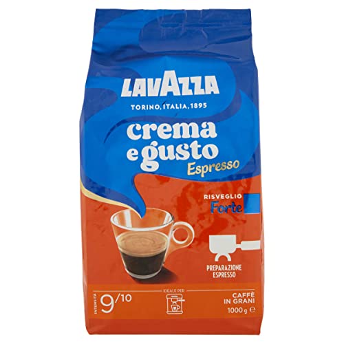 Lavazza Espresso Crema e Gusto Bohnen, 1er Pack (1 x 1 kg) von Lavazza
