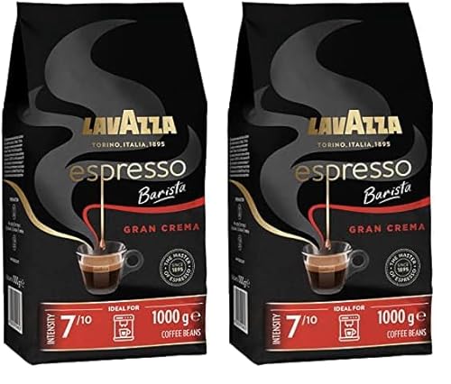 Lavazza Espresso Gran Créma Café En Grains 1Kg (Packung mit 2) von Lavazza