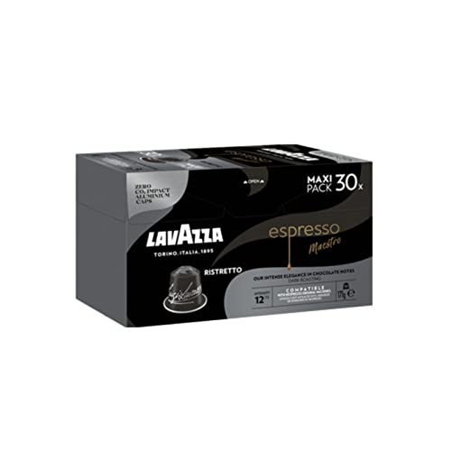 Lavazza Espresso Maestro Ristretto, intensiv und vollmundig, 30 Kapseln, Nespresso kompatibel von Lavazza