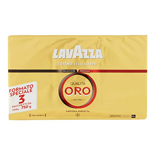 Lavazza Espresso Qualita Oro 3x250g gemahlen von Lavazza