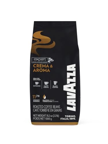 Lavazza Expert Crema & Aroma Espresso - 6 x 1kg ganze Kaffee-Bohne von Lavazza