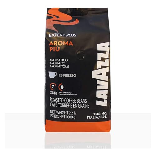 Lavazza Expert Aroma Piu Espresso - 1kg ganze Kaffee-Bohne von Lavazza