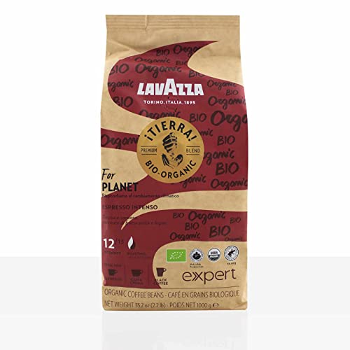 Lavazza Expert Tierra Intenso Kaffee Espresso 6 x 1kg ganze Bohnen von Lavazza